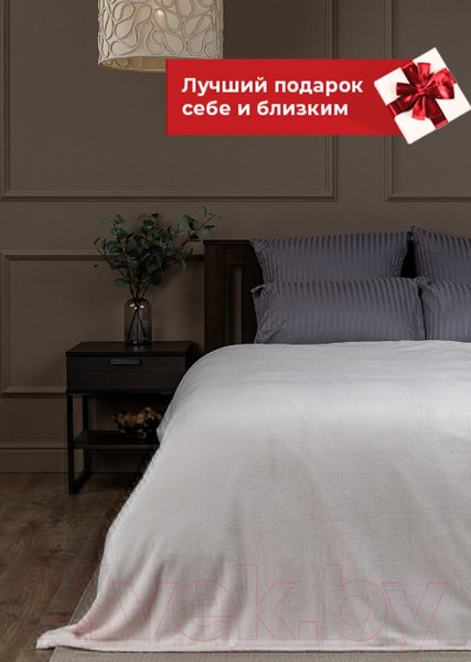 Изображение товара Плед TexRepublic Absolute Однотонный Фланель 140x200 / 37049 (молочный)