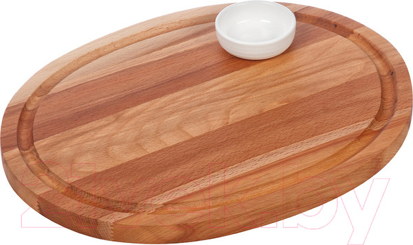 Изображение товара Доска сервировочная No Brand Овал 8002