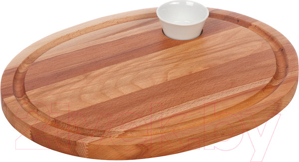 Изображение товара Доска сервировочная No Brand Овал 8002