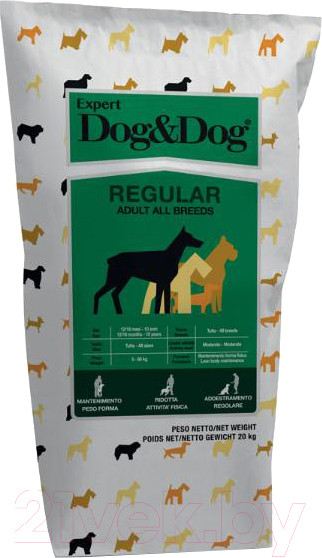 Изображение товара Сухой корм для собак Dog & Dog Expert Regular Adult All Breeds (20кг)