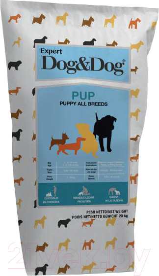 Изображение товара Сухой корм для собак Dog & Dog Expert Puppy All Breeds (20кг)