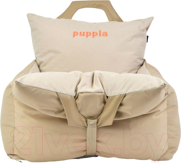 Изображение товара Автокресло для собак Puppia Car Seat / PAUA-AU5981-BE-M (бежевый)