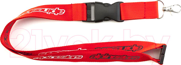 Изображение товара Брелок Alpinestars Core Lanyard / 1037-94100 (красный, 30)