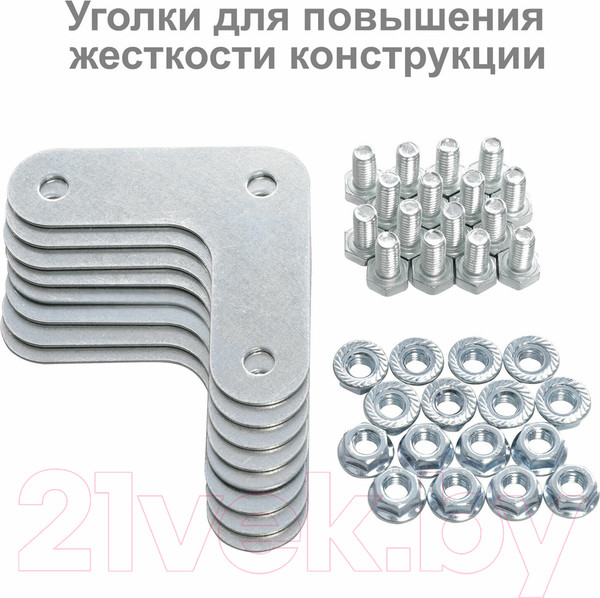 Изображение товара Стеллаж металлический Brabix Ms Kd-180/30/70-5 / 291267