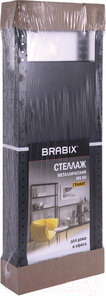Изображение товара Стеллаж металлический Brabix Ms Kd-180/30/70-5 / 291267