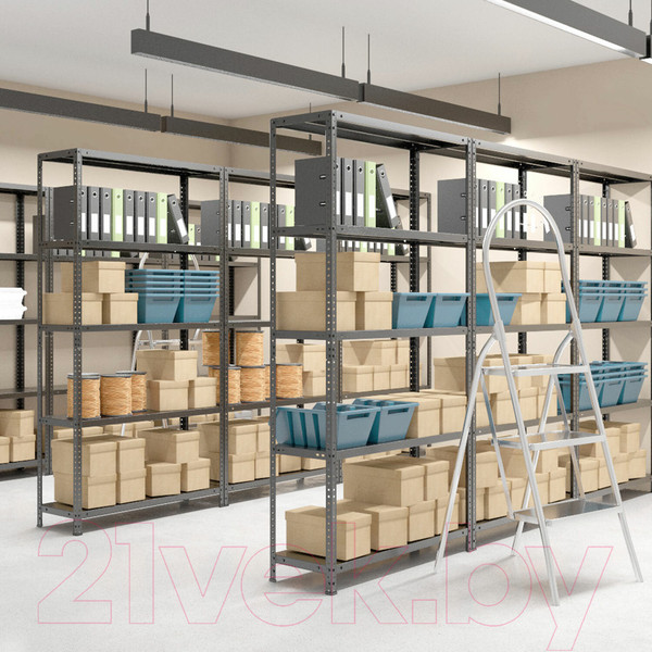 Изображение товара Стеллаж металлический Brabix Ms Kd-185/40-5 / 291269