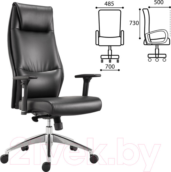 Изображение товара Кресло офисное Brabix Premium Blues EX-751 / 532486 (черный)