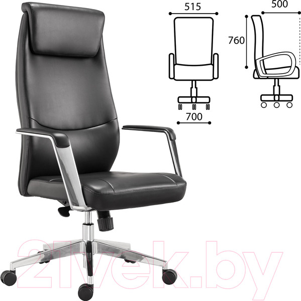 Изображение товара Кресло офисное Brabix Premium Jazz EX-757 / 532489 (черный)