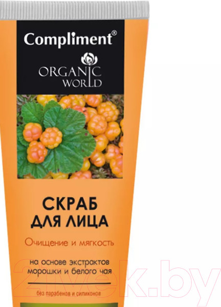 Изображение товара Скраб для лица Compliment Organic World Очищение и мягкость (80мл)