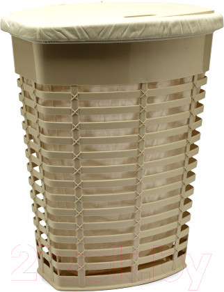 Изображение товара Корзина для белья Primanova M-E44-09-09 (бежевый)