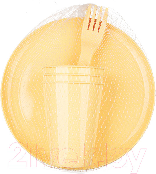 Изображение товара Набор пластиковой посуды Idi Land 2211354