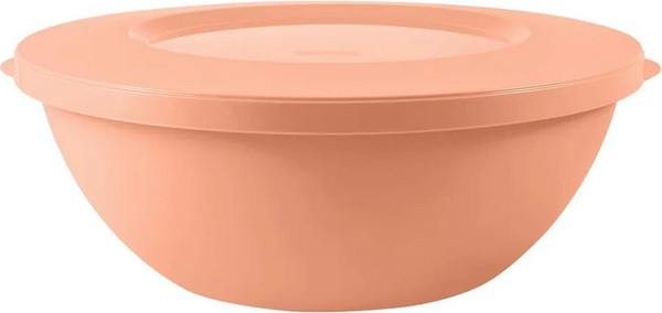Изображение товара Набор мисок Plast Team Helsinki с крышками PT127910040 (3шт, персиковая карамель)