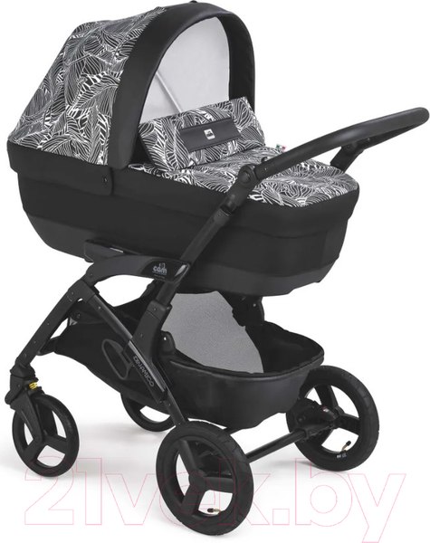 Изображение товара Детская универсальная коляска Cam Tris Smart 3 в 1 0-15кг / ART897025-T913 (натурально черный)