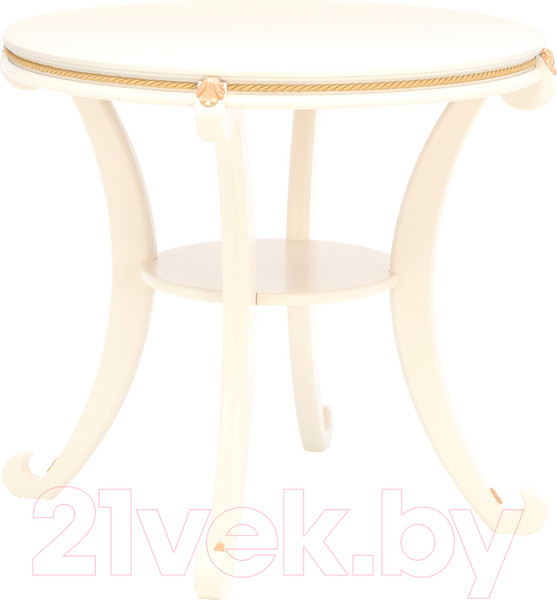 Изображение товара Журнальный столик Мебелик Глория М (молочный дуб)