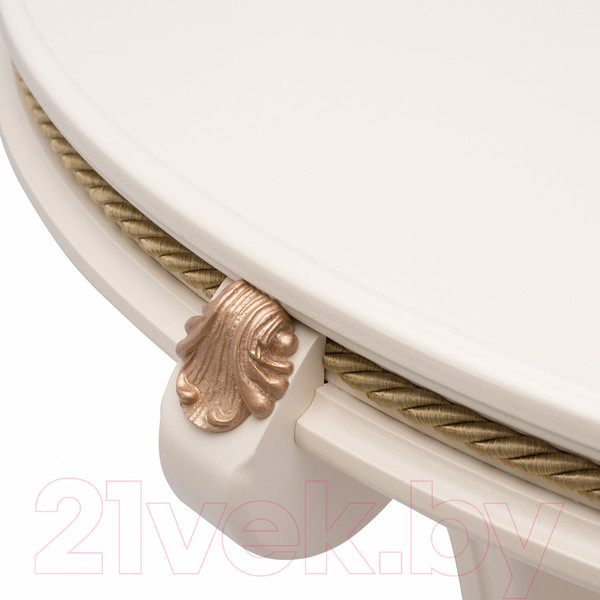 Изображение товара Журнальный столик Мебелик Глория М (молочный дуб)