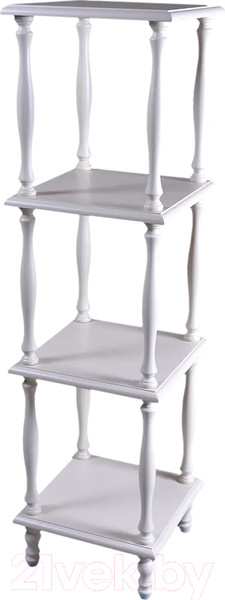 Изображение товара Этажерка Мебелик П 8 (слоновая кость)