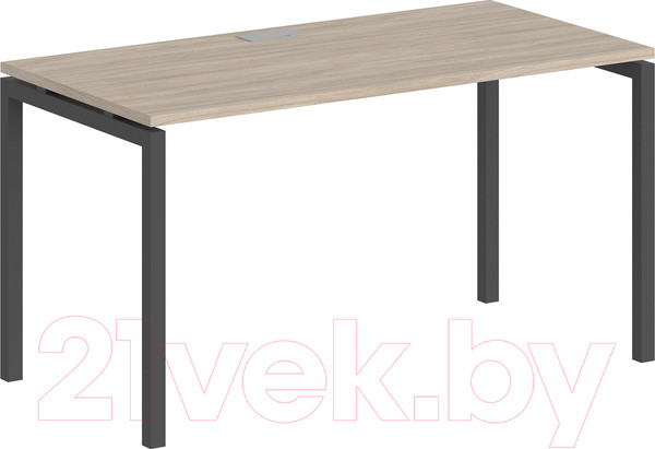 Изображение товара Письменный стол Norden 160x80x75 / SG.209.OL.44.AN (антрацит/дуб светлый)