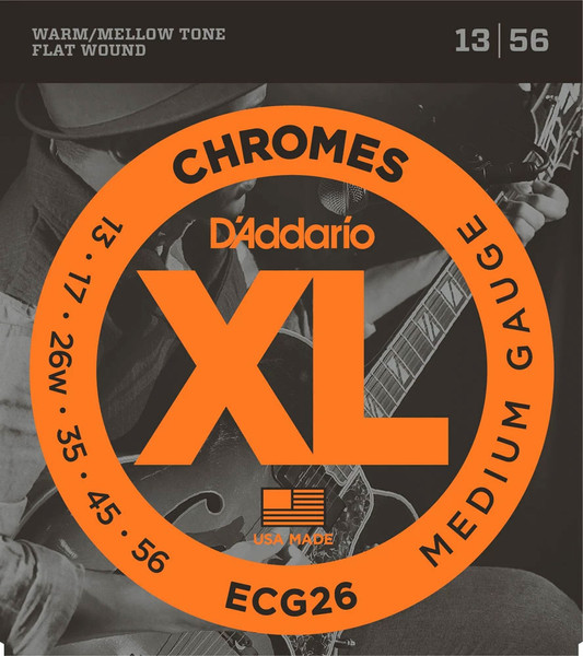 Струны для электрогитары D'Addario ECG26 13-56 — фото 6