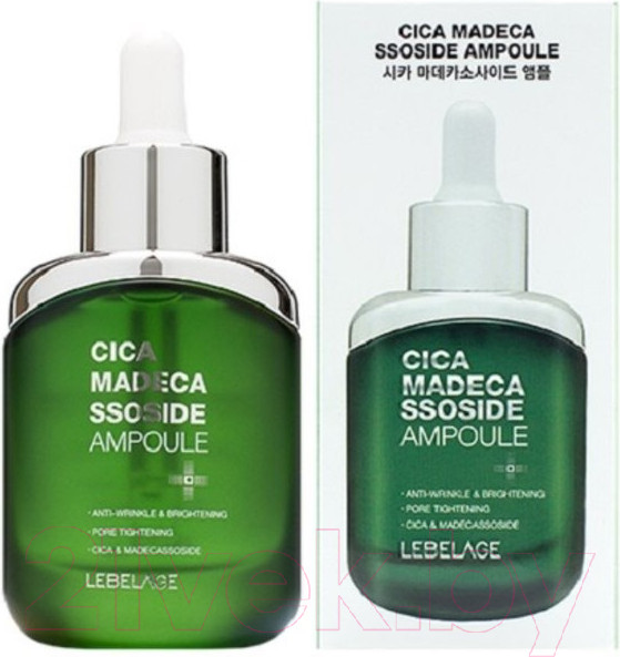 Изображение товара Сыворотка для лица Lebelage Cica Madecassoside С экстрактом центеллы азиатской и мадекассоси (35мл)