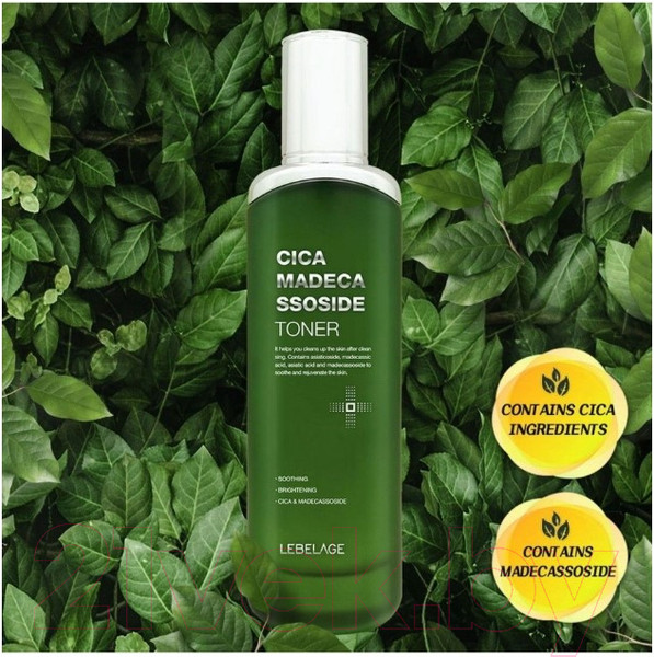 Изображение товара Тонер для лица Lebelage Cica Madecassoside С экстрактом центеллы азиатской и мадекассоси (120мл)