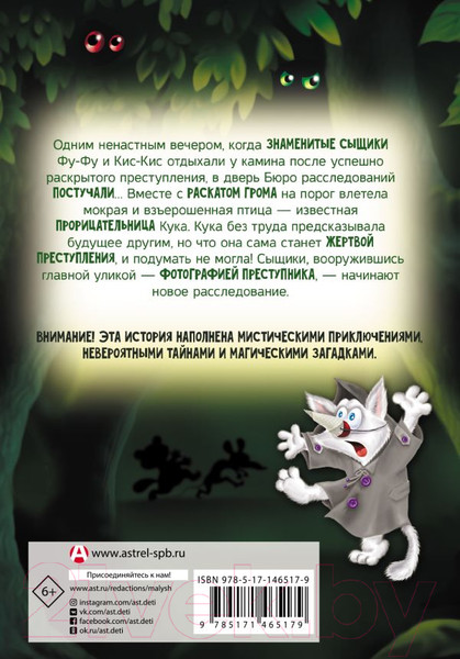 Изображение товара Книга АСТ Фу-Фу и Кис-Кис. Ага, попался! (Матюшкина К., Оковитая Е.В.)