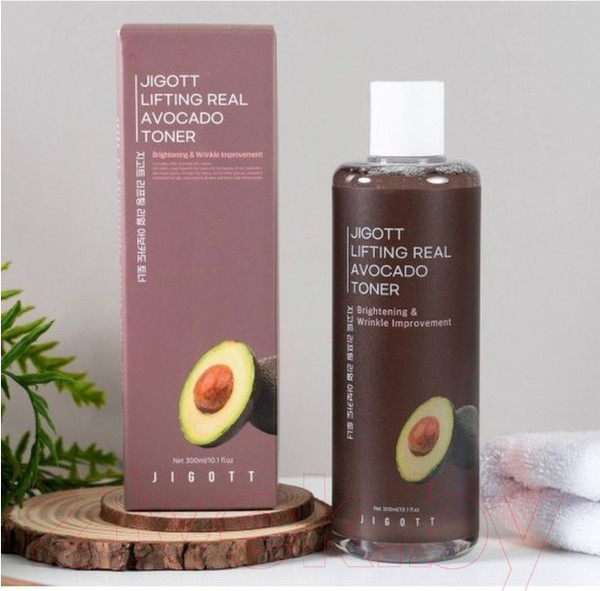 Изображение товара Тонер для лица Jigott Lifting Real Avocado Toner (300мл)