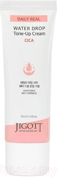 Изображение товара Крем для лица Jigott Daily Real Cica Water Drop Tone Up Cream (50мл)