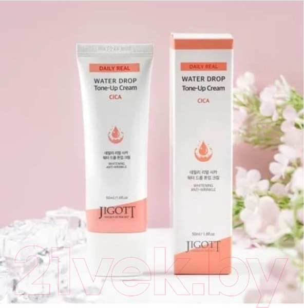 Изображение товара Крем для лица Jigott Daily Real Cica Water Drop Tone Up Cream (50мл)