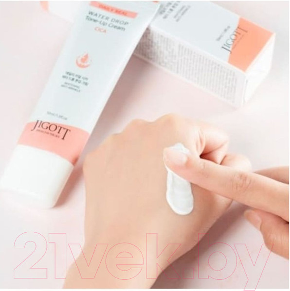 Изображение товара Крем для лица Jigott Daily Real Cica Water Drop Tone Up Cream (50мл)