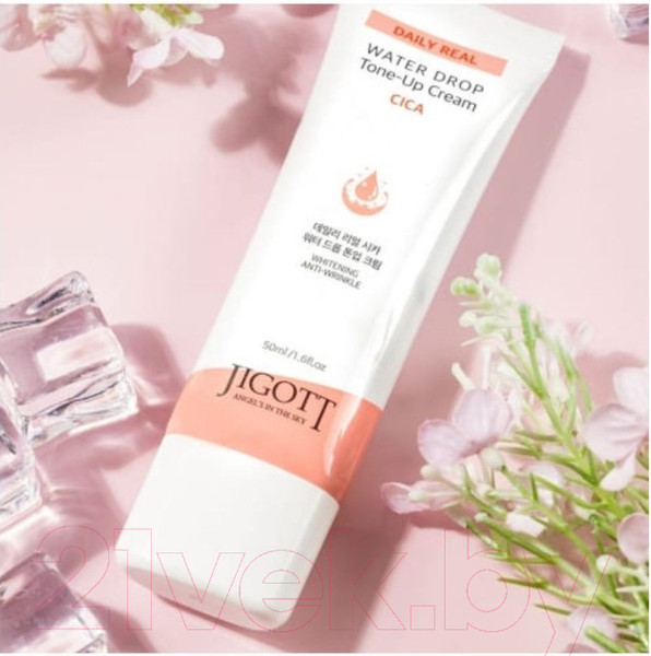 Изображение товара Крем для лица Jigott Daily Real Cica Water Drop Tone Up Cream (50мл)