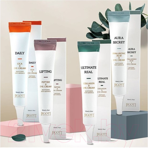 Изображение товара Крем для век Jigott Ultimate Real Collagen Eye Cream (50мл)