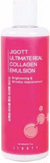 Изображение товара Эмульсия для лица Jigott Ultimate Real Collagen Emulsion (300мл)