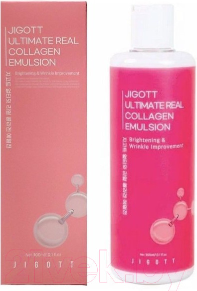 Изображение товара Эмульсия для лица Jigott Ultimate Real Collagen Emulsion (300мл)