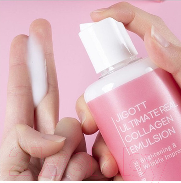 Изображение товара Эмульсия для лица Jigott Ultimate Real Collagen Emulsion (300мл)