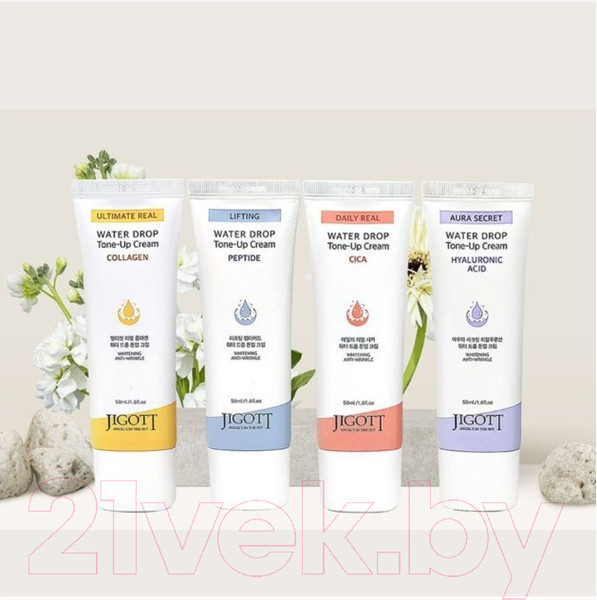 Изображение товара Крем для лица Jigott Lifting Peptide Water Drop Tone Up Cream (50мл)