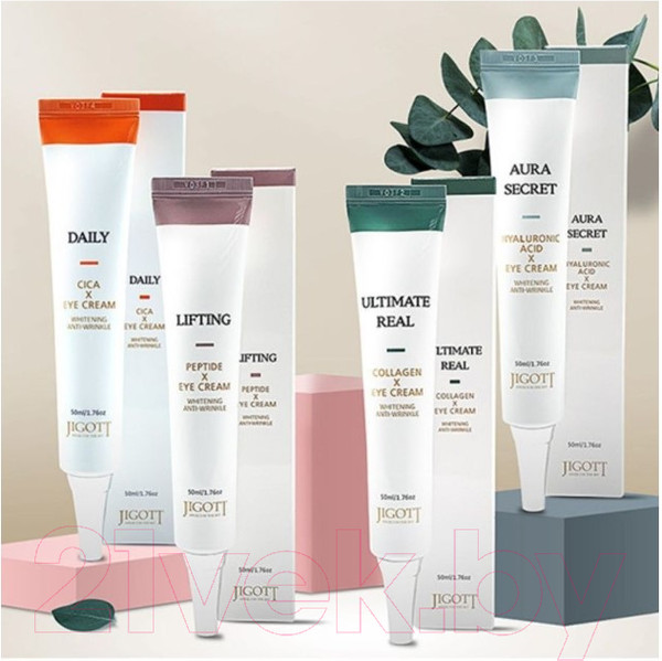 Изображение товара Крем для век Jigott Aura Secret Hyaluronic Acid Eye Cream (50мл)