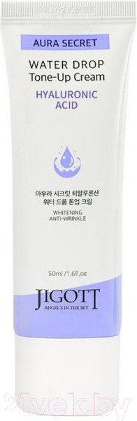 Изображение товара Крем для лица Jigott Aura Secret Hyaluronic Acid Water Drop Tone Up Cream (50мл)