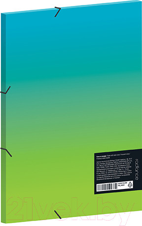 Изображение товара Папка для бумаг Berlingo Radiance / FB5_A5003 (голубой/зеленый)