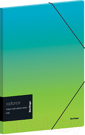 Изображение товара Папка для бумаг Berlingo Radiance / FB5_A5003 (голубой/зеленый)