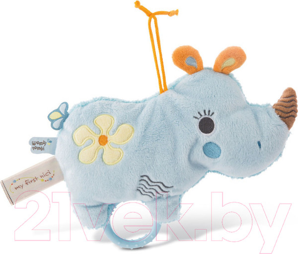 Изображение товара Погремушка Nici Носорог Мануффи Музыкальная 46579 (20см)