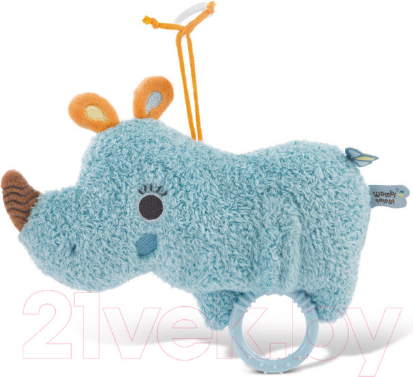 Изображение товара Погремушка Nici Носорог Мануффи Музыкальная 46579 (20см)