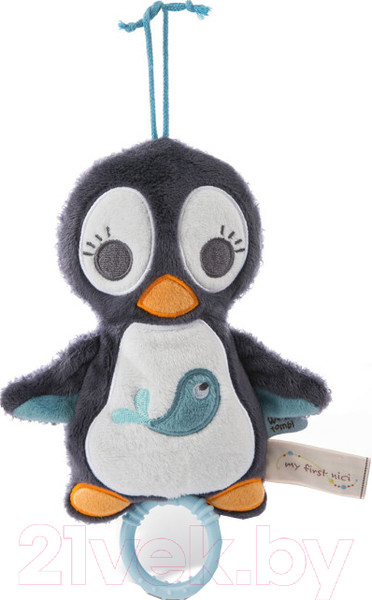 Изображение товара Погремушка Nici Пингвин Вотчили Музыкальная 46581 (18см)