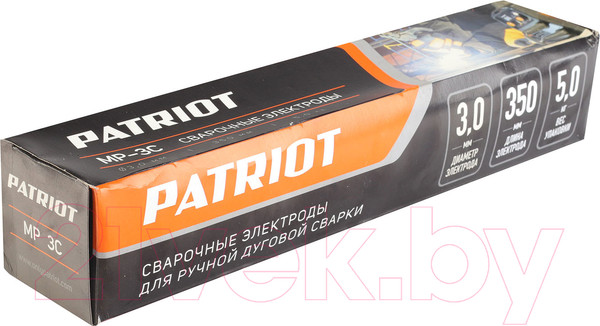 Изображение товара Электрод PATRIOT МР-3С 3.0мм/350мм (5кг)