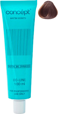 Изображение товара Крем-краска для волос Concept Biotin Secrets 00-Line Стойкая 7.00 (100мл, интенсивный светло-русый)