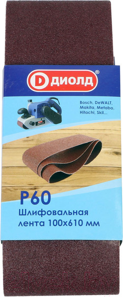 Изображение товара Набор шлифлент Диолд 90046010 (3шт)