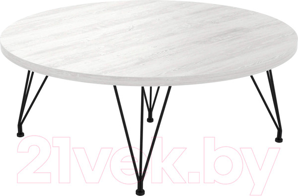 Изображение товара Журнальный столик Sheffilton SHT-TU29/H36/ЛДСП 80 (черный муар/сосна касцина)