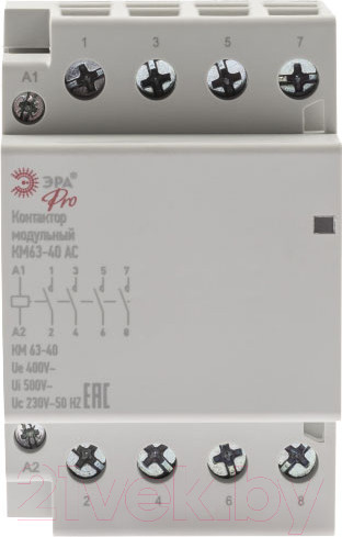 Изображение товара Контактор ЭРА Pro NO-902-301 КМ63-40 AC / Б0049166