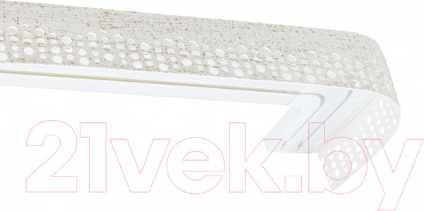 Изображение товара Карниз для штор LEGRAND Паон 2.4 с поворотами 2р / 58077206 (крап)