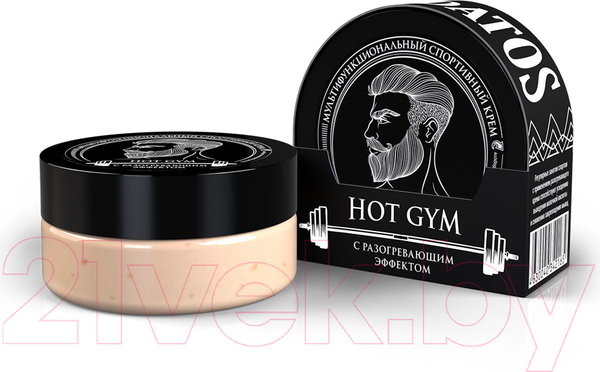 Изображение товара Крем для тела Borodatos Hot Gym Мультифункциональный спортивный с разогревающим эффектом (50мл)