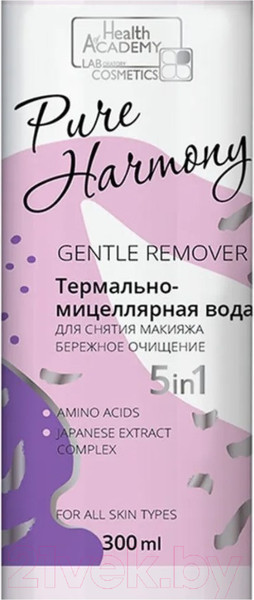 Изображение товара Мицеллярная вода Family Cosmetics Pure Harmony Бережное очищение (300мл)